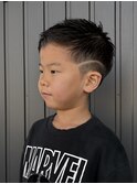キッズフェード×ラインデザイン｜爽やかキッズ