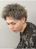 シルバーアッシュスパイキーショート【下北沢/men's】