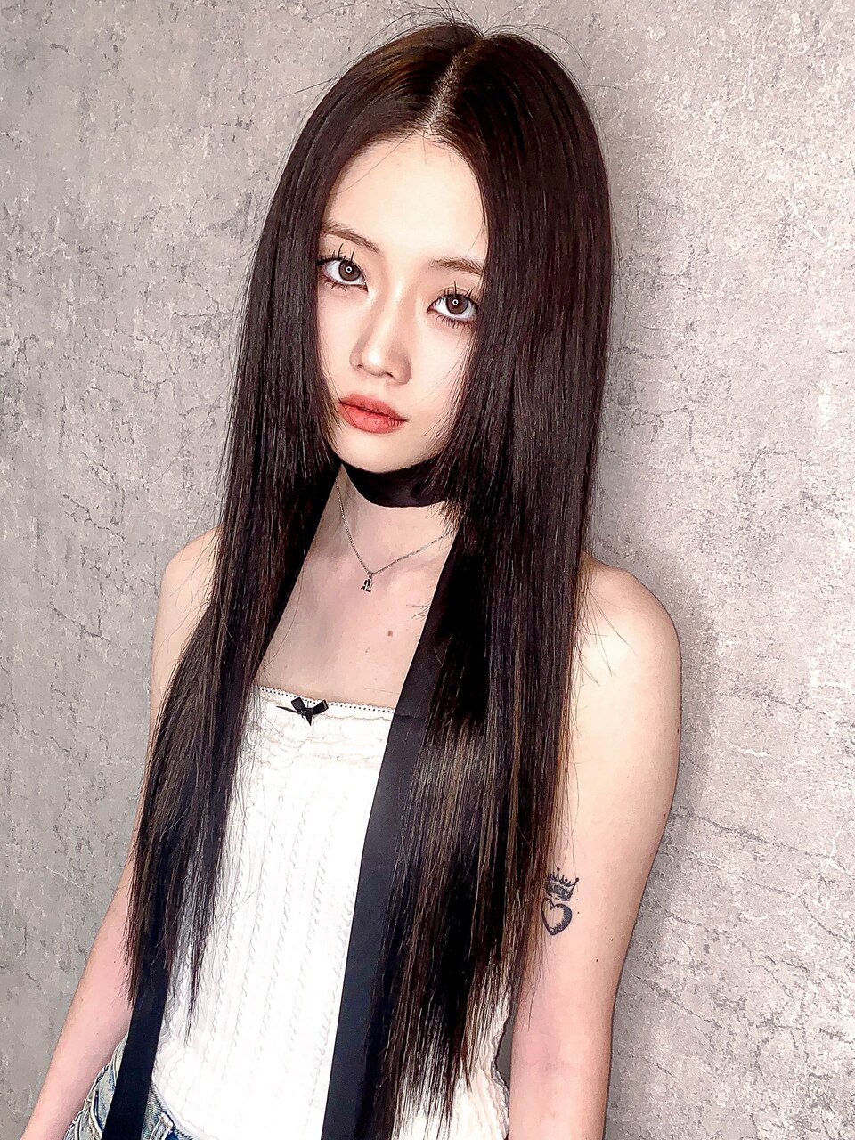 エクステ透明感うる艶ロング】＃韓国#シールエクステ#梅田：L275287437