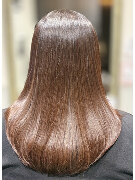 アンジー(Angee) 髪質改善後の美髪に、自然に馴染むリタッチカラー