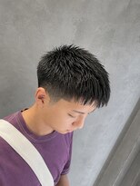 リフト(LIFT)&nbsp;熊本市｜横の膨らみを抑えるメンズフェード・ナチュラルクロップ