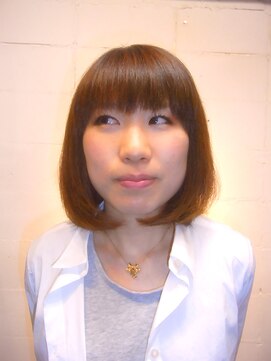 ソリッソ(sorriso) オーソドックスボブ。