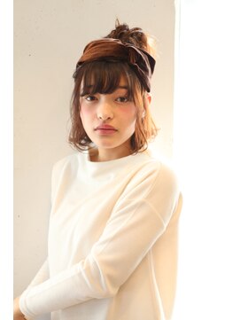 ペイジバイネオリーブ 吉祥寺店(Paige by Neolive) アレンジ お団子ハーフアップヘア 吉祥寺 Paige by Neolive