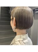 ミニボブ　ベージュ