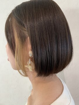 リトルカモジマ バイ ヴィーヴル(little kamojima by BIVRE) Bob×インナーカラー