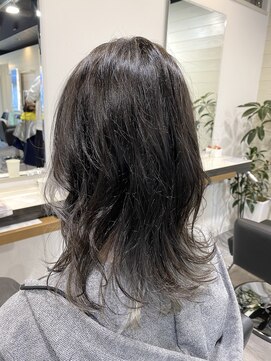 アンプヘアー 二条店(unpeu hair) 【デザインカラー】フェイスフレーミング/インナーカラー