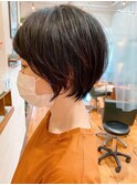 ショートボブ/ミニボブ/マッシュ/切りっぱなし/柏駅