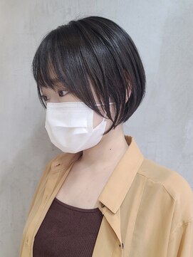 エリマ 調布(elima) 大人ショートボブ/ショートヘア/イルミナカラー/アッシュ[調布]