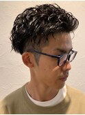 おしゃれ♪ツーブロック×ハードパーマ☆