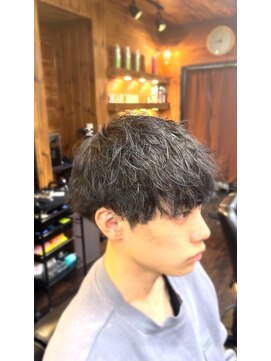 スマイルヘアー 荻窪店(Smile hair) 刈り上げマッシュ×ツイストパーマ