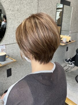 リンダテーラ(Linda tela) 【札幌　デザインカラー(ハイライト)/白髪ぼかし】