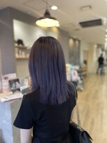 ブロッサム 東中野店 20代30代40代艶感ストレートアッシュグレージュ透明感ロング