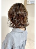 お家でも巻いたような動き!コテ巻き風パーマ☆