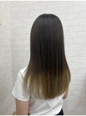 【iikanji hair】ロング×グラデーションベージュ