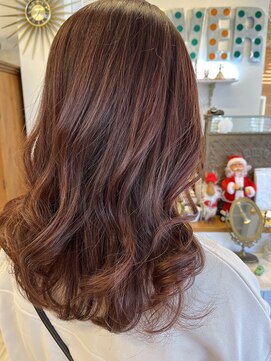 フラバー(flover) ☆flover☆【艶々ピンクヘア×巻き髪】kanna