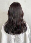 グレージュカラー_チェリーブラウンフェミニンロング_ba411261