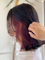 バース ヘアデザイン(Birth hair design) 【ピンク系】インナーカラー