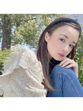 美容室カトレヤ ナチュラルな顔まわりレイヤー