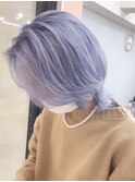 ペールブルー/ホワイトアッシュ
