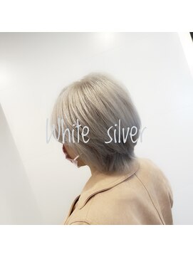 ヘアカロン 熊本下通店(Hair CALON) グレージュダブルカラーインナーカラーケアブリーチ