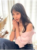 透明感グレーベージュ