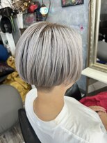 ラグズ 茅ヶ崎(LAGUZ)&nbsp;ステキボブライン×透明感ホワイトグレージュ