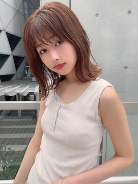 アイユー(ii+U) ことりベージュ　ヘルシースタイル　斜めバング