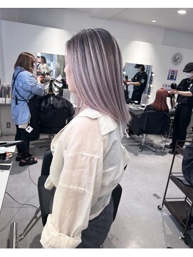 キング 梅田(K!ng) 【梅田】髪質改善バレイヤージュ