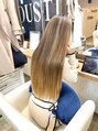 ヘアーデザイン アコースティック(Hair Design ACOUSTIC) 酸性ストレートのお客様多数。柔らかなストレートが叶います。