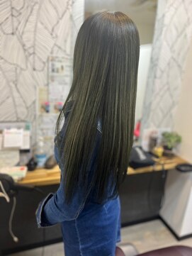 ヘアーカルチャー 小倉台店 HAIR CULTURE しなやか、艶髪ロングストレート