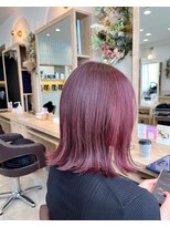 シオン(sion)&nbsp;外ハネボブ/ベビーピンク/バーガンディ/20代/30代/40代/50代