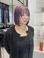 キーン 吉祥寺店(keen)&nbsp;《keen×オオキタ》ラベンダーパープル×顔まわりレイヤー