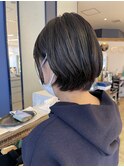 ナチュラルショートボブ