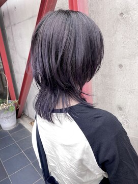 モップアップ ゾイトロープ(Mop up zoe trope) 丸みウルフカット