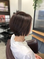 リアン(Lien)&nbsp;前髪あり大人ショートボブナチュラル◎ナチュラル