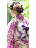 【春夏イベントにも♪】浴衣着付け＆ヘアセット