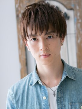 モッズヘア メン 南越谷南口店(mod's hair men) 伸ばしかけ爽やかアースカラーメンズショートX南越谷