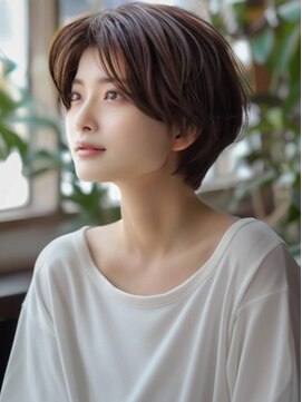 アルトリスト(Altruist Aging×HAIR&SPA) ☆イメチェンピンクベージュアンブレラカラー前髪クールショート