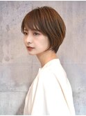 大人レイヤーショート/前髪あり/小顔/30代.40代.50代/