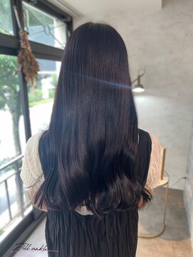 ジル アンク(Jill ankh) 《Jillankh 姫路駅前》ラベンダーグレージュ　髪質改善カラー