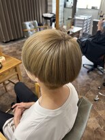 ハルクファースト 札幌(HRK 1st.)&nbsp;札幌大通りメンズショートカット波巻きツイストスパイラルパーマ