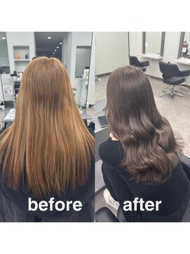 ガルボヘアー 桟橋店(garbo hair) グレージュカラー大人可愛い20代30代40代