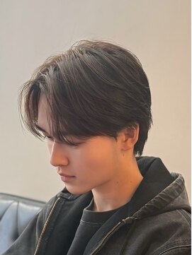 バース 梅田中崎町店(BIRTH) センターパート　ニュアンスパーマ