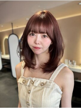 アイドットプラス 表参道(i.+omotesando) ウェーブヘア×ニュアンスカラーで魅せる柔らかさ