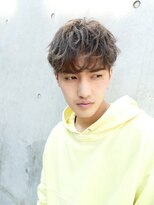 メンズヘアトーキョー(MEN'S HAIR TOKYO) くせ毛風パーマ/コンマヘア/アッシュベージュ