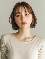 シェル 吉祥寺(shell)&nbsp;くびレイヤーエモージュグレージュカラーくびれショート/吉祥寺