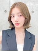 ボブ/ブリーチなし/髪質改善/イノアカラー/韓国ボブ/立川ボブ