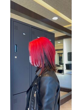 プロデュース 淵野辺店(Produce) レッドカラー/インナー/個性派[淵野辺/淵野辺駅]