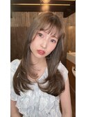 透明感カラー/髪質改善/縮毛矯正/韓国風レイヤーカット
