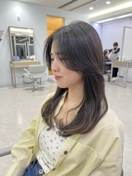 アルテヘアー(arte HAIR) 【arteHAIR】顔まわりレイヤー/韓国ヘア